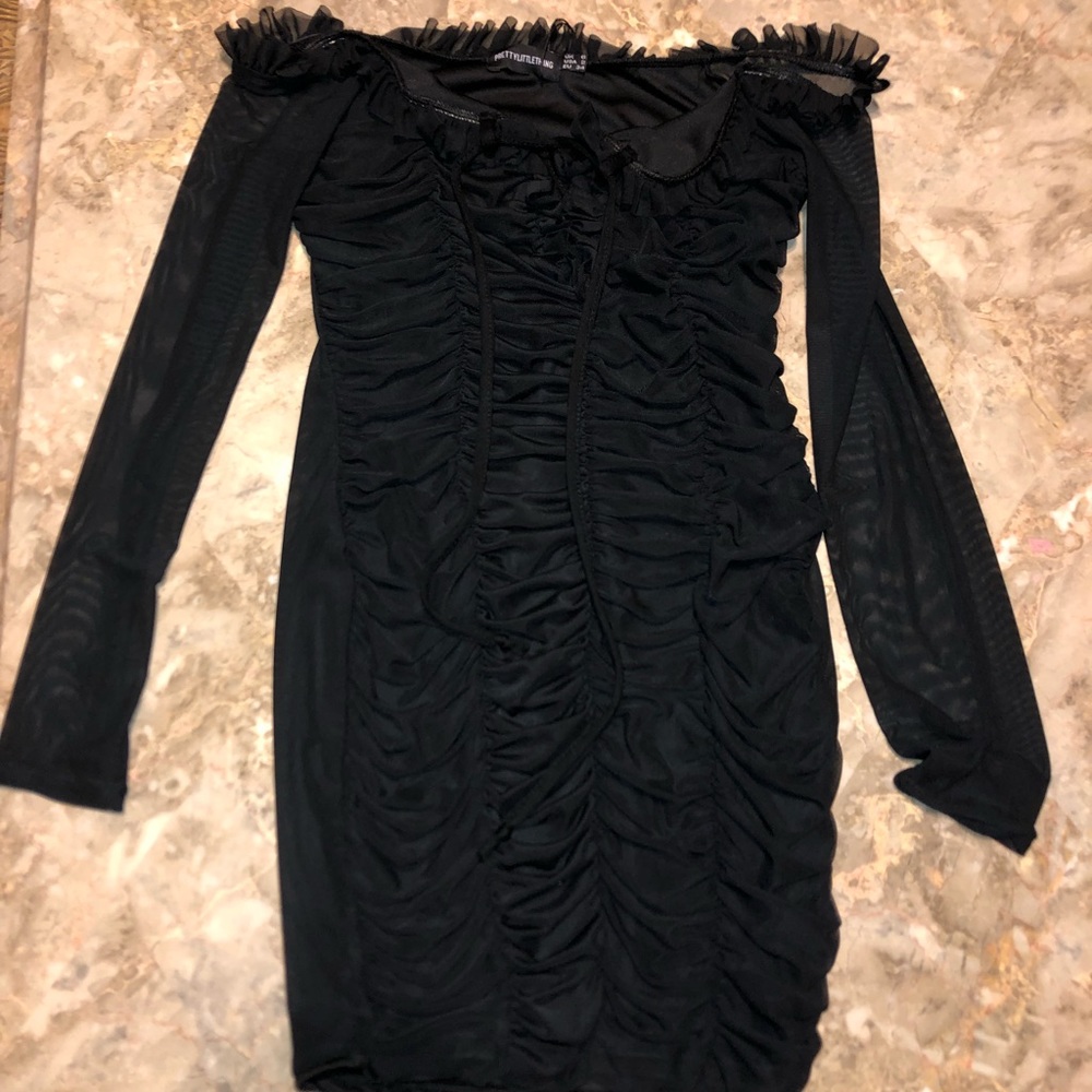 petite black dress